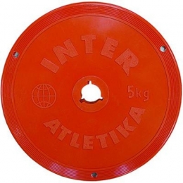 Диск тренировочный InterAtletika 5 кг (SТ 521-4) 