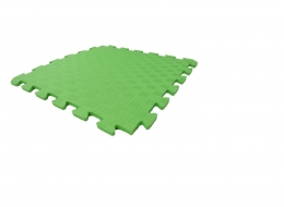Детский коврик-пазл (мягкий пол татами ласточкин хвост) IZOLON EVA KIDS 500х500х10мм зеленый