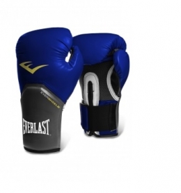 Боксерские перчатки тренировочные Everlast Pro Style Elite 10 oz (унций) синие 