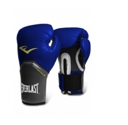 Боксерские перчатки тренировочные Everlast Pro Style Elite 8 oz (унций) синие 