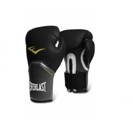 Боксерские перчатки тренировочные Everlast Pro Style Elite 10 oz (унций) чёрные 