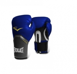 Боксерские перчатки тренировочные Everlast Pro Style Elite 14 oz (унций) синие 