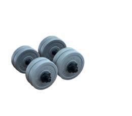 Гантели серии Gray по 6 кг