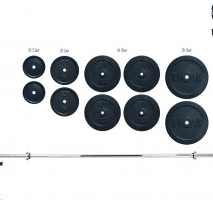 Гранилитная штанга 95 кг