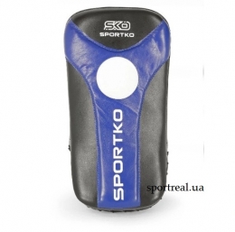 Пады для тайского бокса кожа SPORTKO арт. ПТК-1