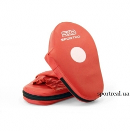 Лапы боксерские красные арт. ПД3