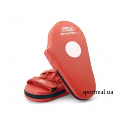 Лапы для кикбоксинга красные Sportko арт. ПД4