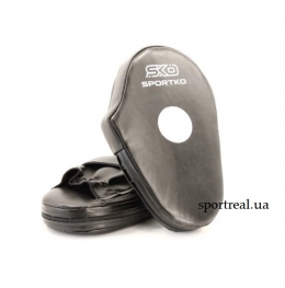 Лапы боксерские кожаные прямые SPORTKO арт.ПК-3