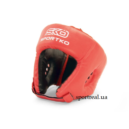 Шолом боксерський SPORTKO арт. ОД2 червоний