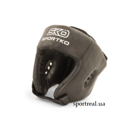 Шолом боксерський SPORTKO арт. ОД2 чорний