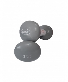 Гантели пара LiveUp VINYL DUMBBELL EGG HEAD-2*5KG LS2001-5