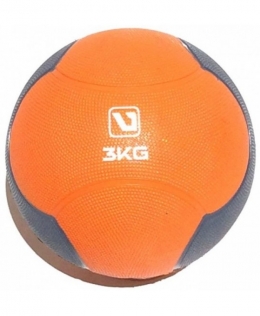 Медбол твердый 3 кг MEDICINE BALL Live Up LS3006F-3