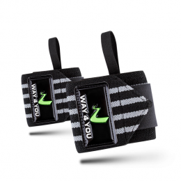 Кистевые бинты Way4you 32см ( серые )