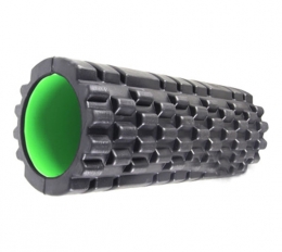 РОЛЛЕР МАССАЖНЫЙ POWER SYSTEM FITNESS FOAM ROLLER PS-4050 BLACK/GREEN