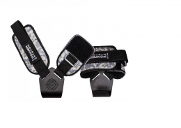 КРЮКИ ДЛЯ ТЯГИ НА ЗАПЯСТЬЯ POWER SYSTEM HOOKS CAMO PS-3370 BLACK/GREY L