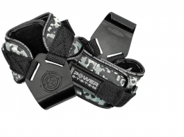 КРЮКИ ДЛЯ ТЯГИ НА ЗАПЯСТЬЯ POWER SYSTEM HOOKS CAMO PS-3370 BLACK/GREY XL 