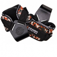 КРЮКИ ДЛЯ ТЯГИ НА ЗАПЯСТЬЯ POWER SYSTEM HOOKS CAMO PS-3370 BLACK/RED L купить в Киеве