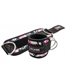 МАНЖЕТЫ НА ЛОДЫЖКУ POWER SYSTEM ANKLE STRAP CAMO PS-3470 PINK/BLACK