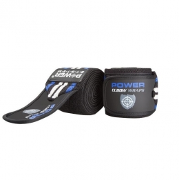 ЛОКТЕВЫЕ БИНТЫ POWER SYSTEM PS - 3600 BLUE/BLACK