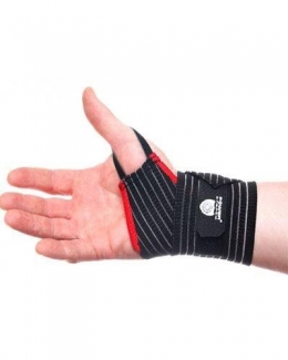 КИСТЕВЫЕ БИНТЫ POWER SYSTEM ELASTIC WRIST SUPPORT PS-6000