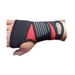 КИСТЕВЫЕ БИНТЫ POWER SYSTEM NEO WRIST SUPPORT PS-6010 BLACK/RED