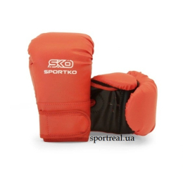 Боксерские рукавицы 7 OZ  SPORTKO арт.ПД2-7-OZ