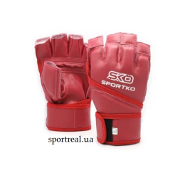 Рукавиці з відкритими пальцями SPORTKO арт. ПД-4 М 