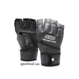 Рукавиці з відкритими пальцями SPORTKO арт. ПД-4 XL