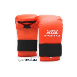 Накладки для карате штучна шкіра SPORTKO арт. НК2-L