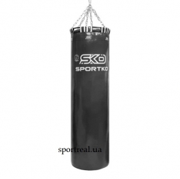 Боксерський мішок з кільцем та ланцюгами В150см/Д45/В65 SPORTKO арт.МП-02