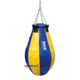 Груша боксерська краплеподібна з кільцем та ланцюгами Sportko ГП6