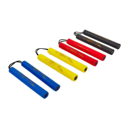 Нунчаки (Нунтяку) тренировочные соединенные шнуром ZELART ВО-5948