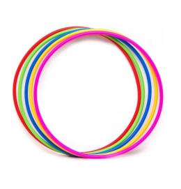 Обруч гимнастический пластиковый 75 см