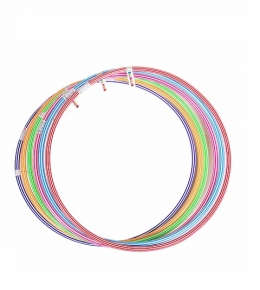 Обруч гимнастический Зебра пластиковый 82 см