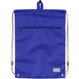 Знижка!!! Сумка для обуви с карманом Kite Education Smart голубая