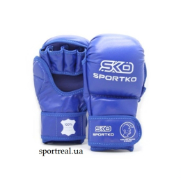 Рукавиці для MMA з відкритими пальцями SPORTKO арт.ПД7 XL