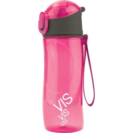 Бутылочка для воды Kite Время и Стекло VIS19-400-02, 530 мл, розовая