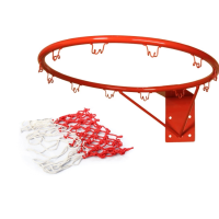 Баскетбольне кільце SportReal №6 40 см з сіткою