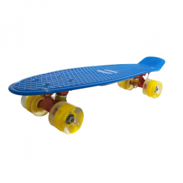Пенни борд Ecoline PIONEER синий