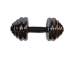 Гантели разборные хромированные YORK 15 кг. пара