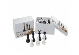 Комплект шахматных фигур пластик SportReal
