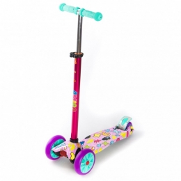 Самокат JETTA фиолетовый