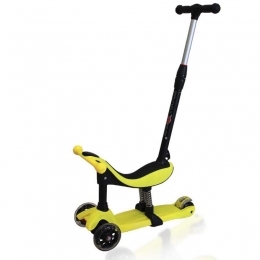 Самокат Explore TRIO желтый
