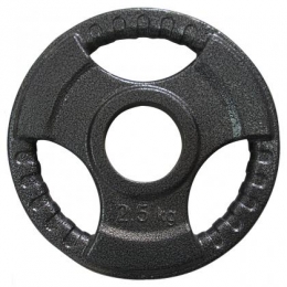 Диск тяжелоатлетический с хватами Newt 2,5 кг