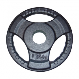 Диск для штанги 1.25 кг д 31мм трехлепестковый