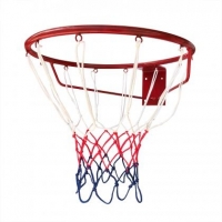 Баскетбольне кільце посилене антивандальне SportReal 45 см з сіткою