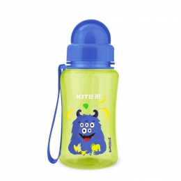 Бутылочка для воды Kite K20-399-2  Jolliers с трубочкой 350 мл
