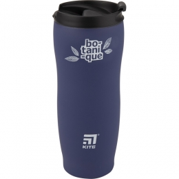 Термокружка Kite K19-304-01 Botanique, 410 мл, синий