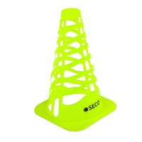 Тренировочный конус SECO® с отверстиями 23 см цвет зеленый неонкупить в Киеве