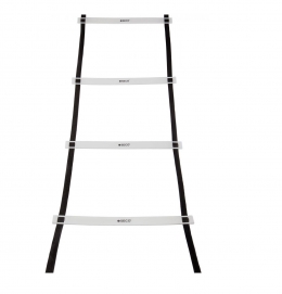 Тренировочная лестница координационная для бега SECO® 16 ступеней 8 м белого цвета